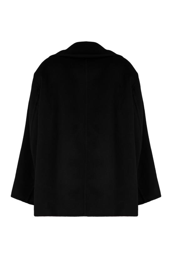 25FW 생로랑 코트 838047 Y060R1005 BLACK - SAINT LAURENT