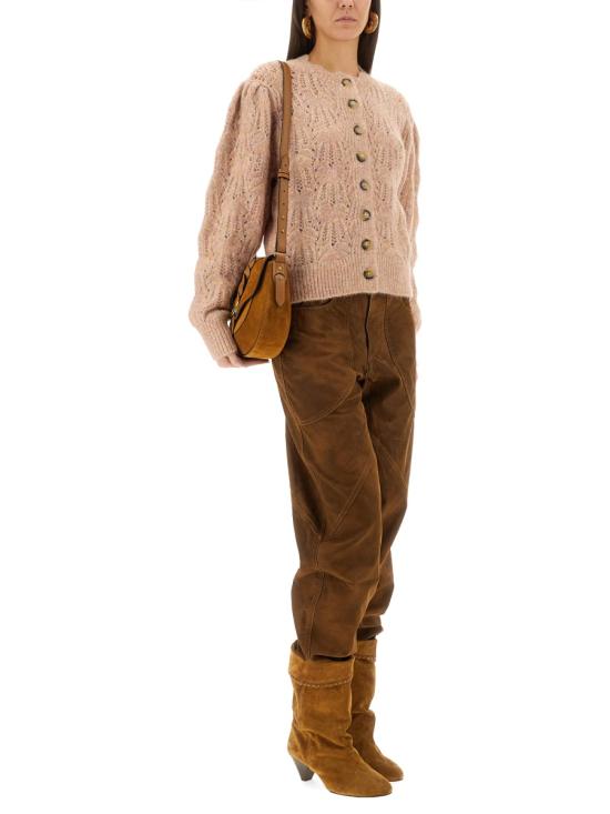 25FW 이자벨마랑에뚜왈 맥신 알파카 블랜드 가디건 CA0114FA C3L08EMUBE BEIGE - ISABEL MARANT ETOILE