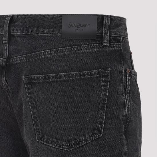 25FW 생로랑 MICK 롱 진 816412 Y33VA1297 BLACK - SAINT LAURENT
