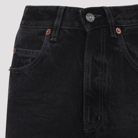 25FW 생로랑 스트레이트 팬츠 834135 Y13MA1805 BLACK - SAINT LAURENT