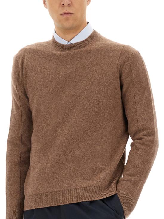 25FW 에르메네질도제냐 스웨터 UGB6MA2 10S700 BROWN - ERMENEGILDO ZEGNA