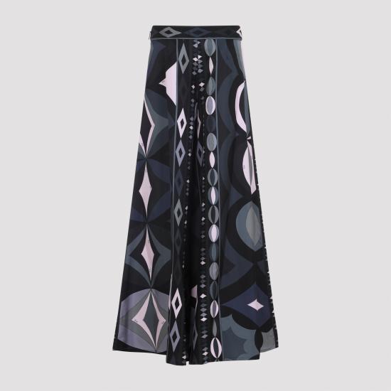 25FW 에밀리오푸치 스트레이트 팬츠 5URT01 5U881023 BLACK - EMILIO PUCCI
