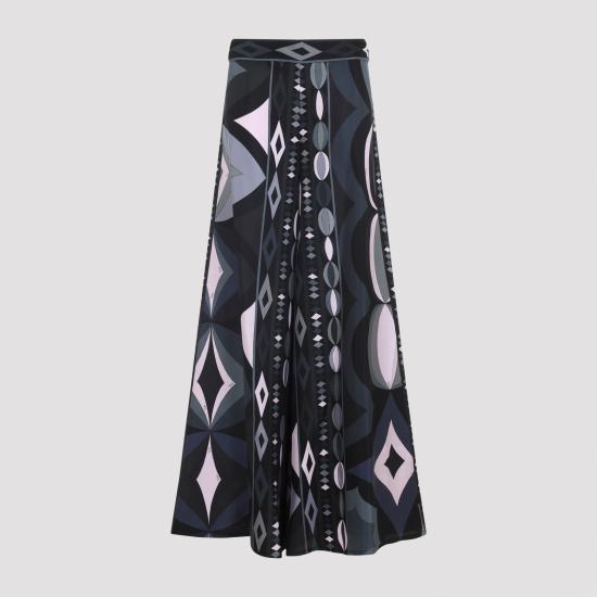 25FW 에밀리오푸치 스트레이트 팬츠 5URT01 5U881023 BLACK - EMILIO PUCCI
