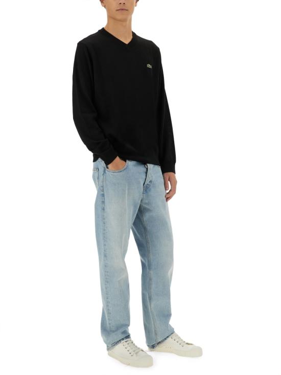 25FW 라코스테 스웨터 AH3221 031 BLACK - LACOSTE