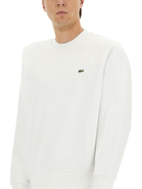 25FW 라코스테 스웨터 SH9608 001 WHITE - LACOSTE