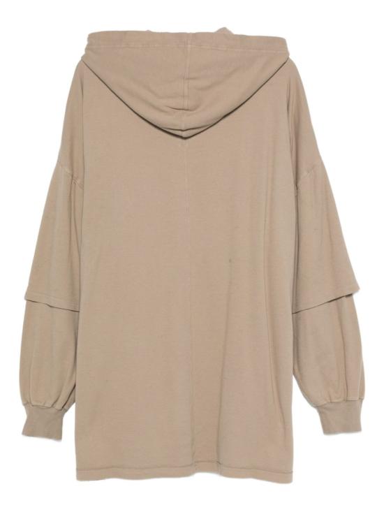 25FW 다크쉐도우 후드 티셔츠 DU02E7271 JDB88 BEIGE - DRKSHDW