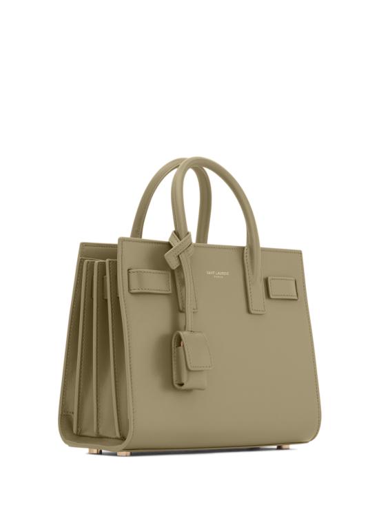 25FW 생로랑 스무스 레더 클래식 삭 드 주르 나노 392035 02G9W3798 GREEN - SAINT LAURENT
