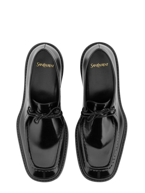 25FW 생로랑 로퍼 845067 AAEHH1000 BLACK - SAINT LAURENT