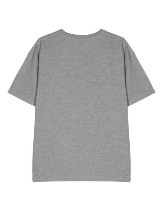 25FW 생로랑 카산드라 피케 티셔츠 781566 Y37HC1482 GREY - SAINT LAURENT