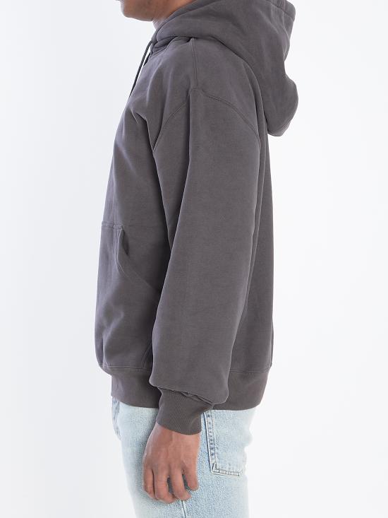 25FW 생로랑 그리 폰세 후드 818538 Y36SW1467 GREY - SAINT LAURENT