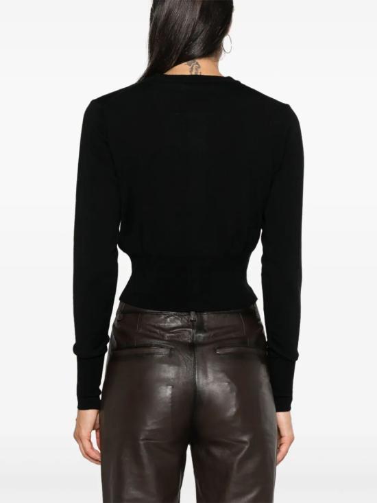 25FW 비비안웨스트우드 BEA 베아 크롭 가디건 1803002U Y0006N403 BLACK - VIVIENNE WESTWOOD