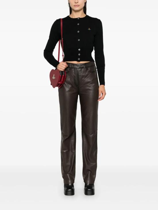 25FW 비비안웨스트우드 BEA 베아 크롭 가디건 1803002U Y0006N403 BLACK - VIVIENNE WESTWOOD