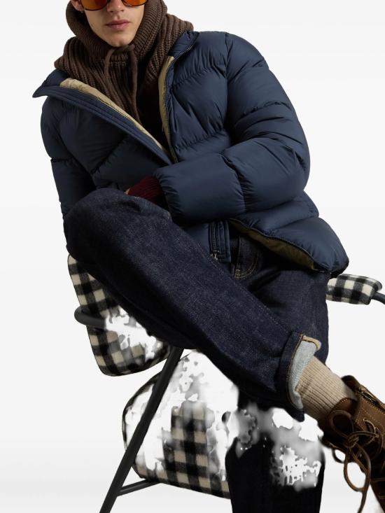 25FW 울리치 숏패딩 CFWOOU2086MR UT26353989 BLUE - WOOLRICH