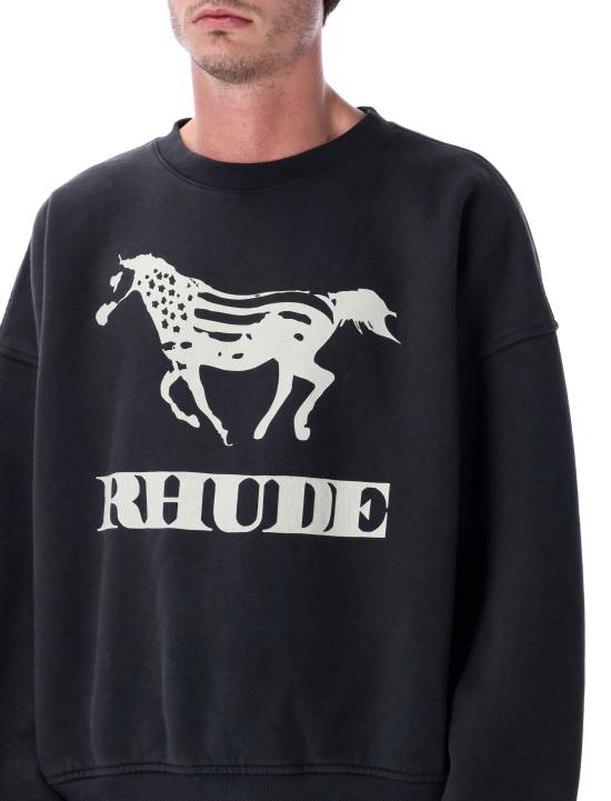 25FW 루드 스웨터 RHFW25ST04012 3158 VINTAGE BLACK - RHUDE