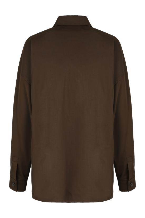 25FW 위켄드막스마라 셔츠 FIRMINA2525196016600004 brown - WEEKEND MAX MARA