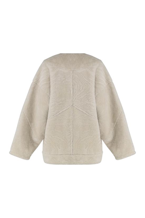  하프보이 무스탕 HFW241WLAV190117002 grey - HALFBOY