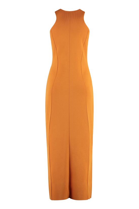  나누슈카 미디 원피스 NW23RSDR00819 ORANGE - NANUSHKA