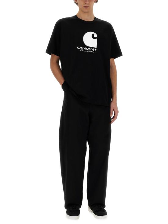  와타나베 준야 반팔 티셔츠 WMT901100 BLACK - JUNYA WATANABE
