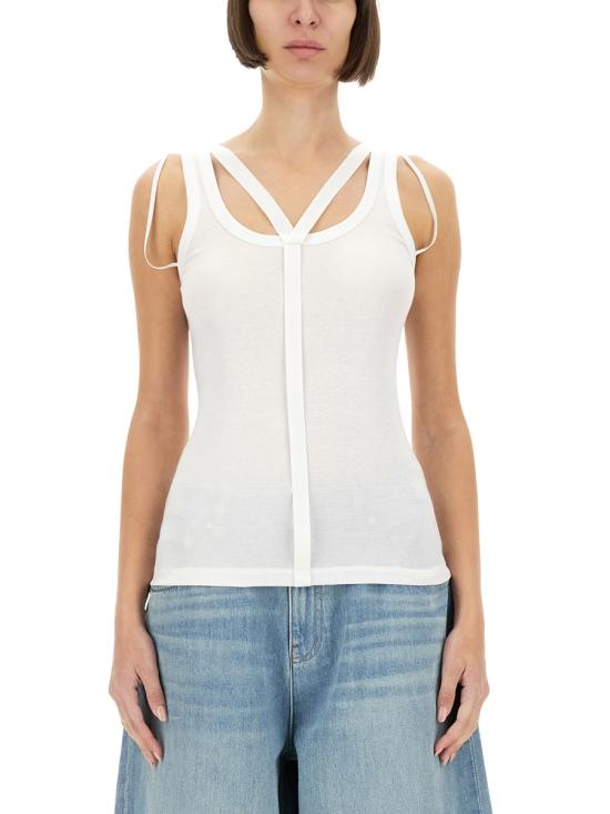25SS 헬무트랭 반팔 티셔츠 O09HW503 WHITE