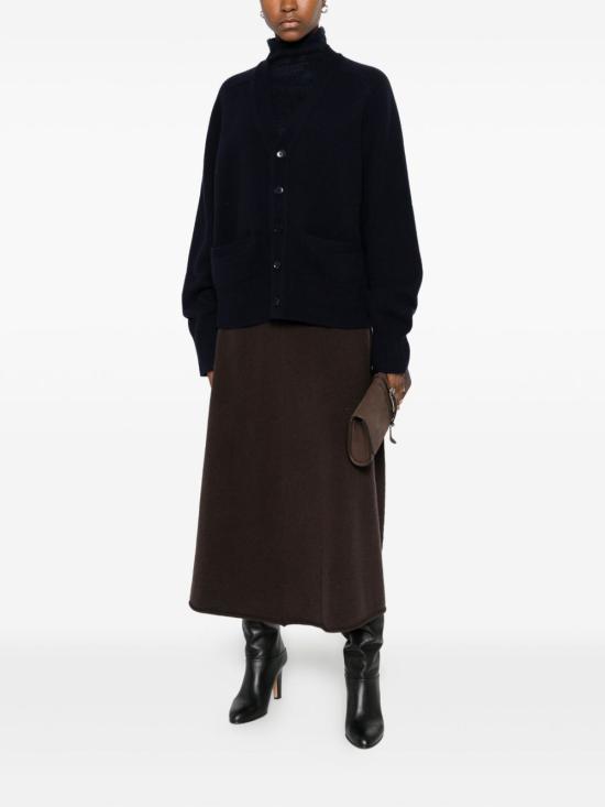 25FW 익스트림캐시미어 가디건 PAPILLISHORT NAVY Blue - EXTREME CASHMERE