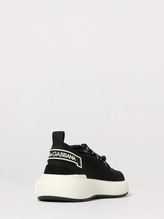 25FW [키즈] 돌체앤가바나 스니커즈 DA5307AW574 8B956 Black - DOLCE & GABBANA