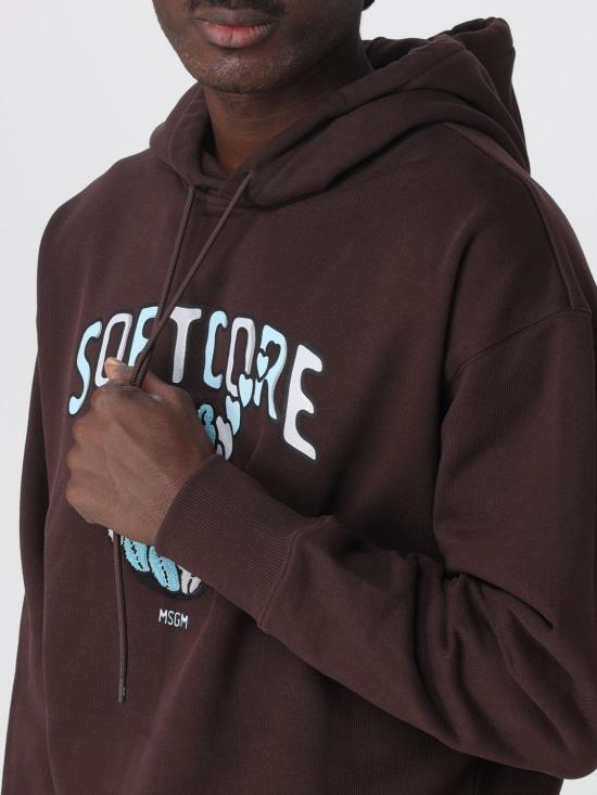 25FW 엠에스지엠 긴팔 티셔츠 3940MM96SE257571 30 Brown - MSGM