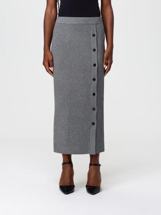 25FW 리우조 롱 스커트 MF5372MS99E 02050 Grey