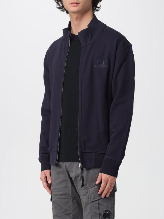 25FW 씨피 컴퍼니 긴팔 티셔츠 19CMSS139A005086W 888 Blue - C.P. COMPANY