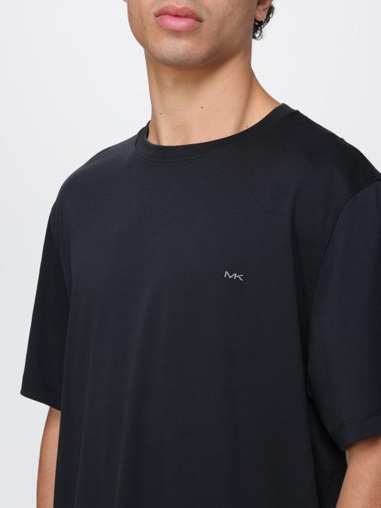 25FW 마이클 코어스 반팔 티셔츠 CB95FJ2C93 001 Black - MICHAEL KORS