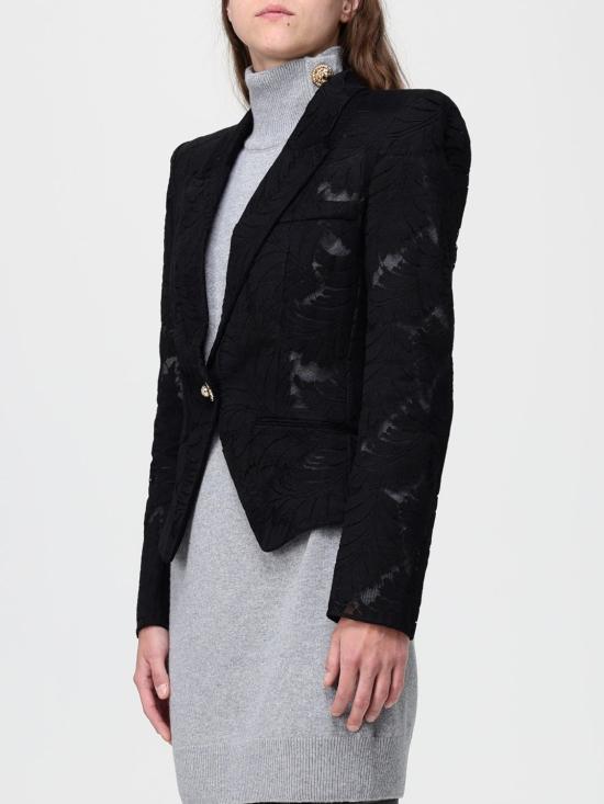 25FW 발망 자켓 FF1SG230CG08 0PA Black - BALMAIN