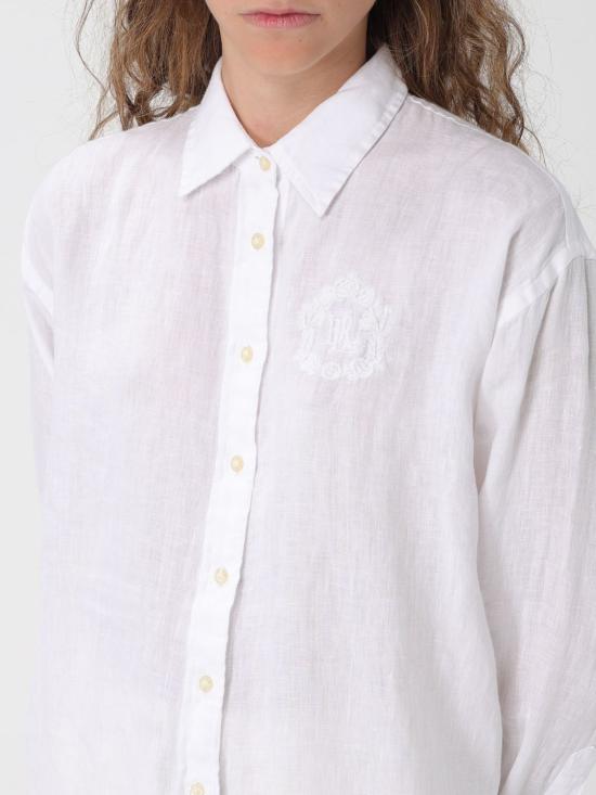 25FW 랄프 로렌 블라우스 200966201 001 White - RALPH LAUREN