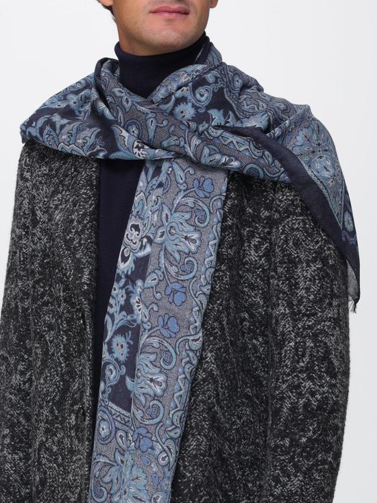 25FW 에트로 머플러/스카프 MATA0061AQ250 S9883 Blue - ETRO