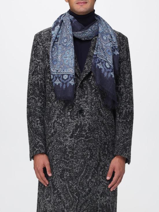 25FW 에트로 머플러/스카프 MATA0061AQ250 S9883 Blue - ETRO