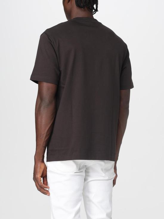 25FW 라코스테 반팔 티셔츠 TH7318 SKB Brown - LACOSTE