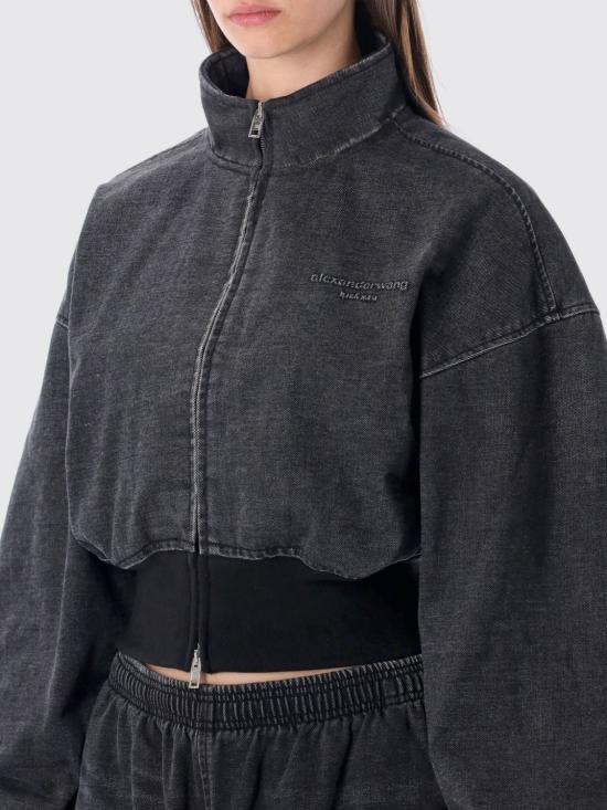 25FW 알렉산더 왕 자켓 4DC4252922 020A Black - ALEXANDER WANG