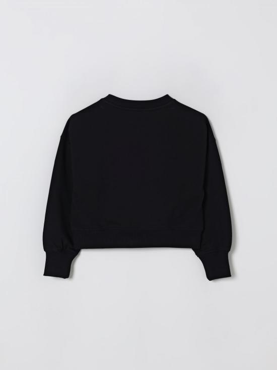 25FW [키즈] 모스키노 풀오버 HDF06GLDA16 60100 Black - MOSCHINO