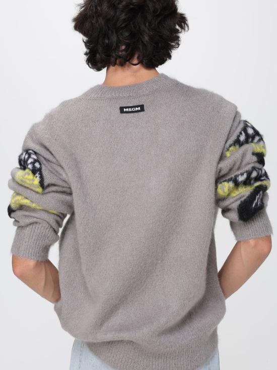 25FW 엠에스지엠 스웨터 3940MM200257599 96 Grey - MSGM