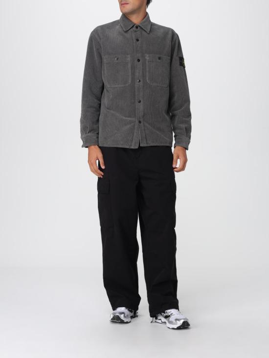 25FW 스톤 아일랜드 셔츠 1200012S0212 V006B Grey - STONE ISLAND