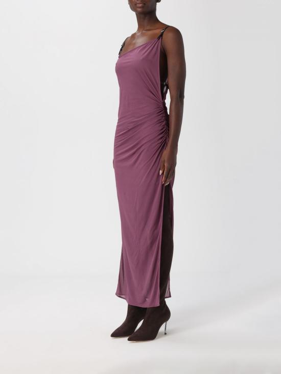 25FW 뮈글러 롱 원피스 25F3RO16986011 3527 Pink - MUGLER