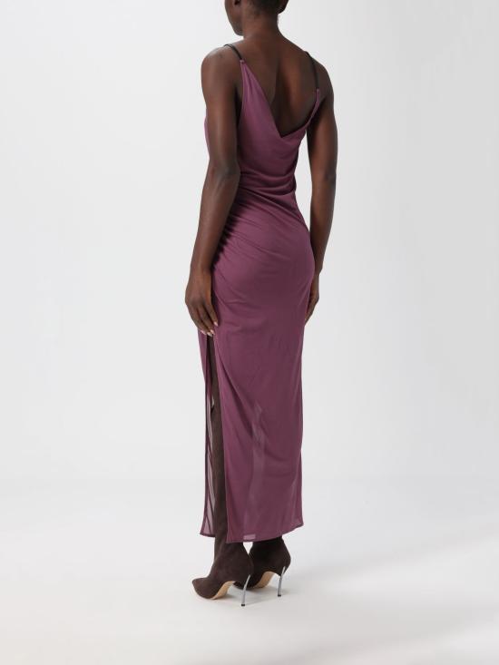 25FW 뮈글러 롱 원피스 25F3RO16986011 3527 Pink - MUGLER