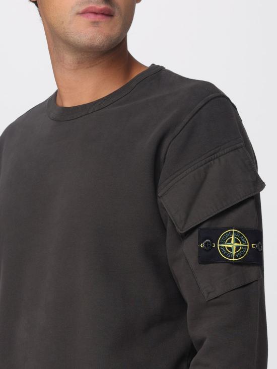 25FW 스톤 아일랜드 긴팔 티셔츠 6100008S0A20 V0062 Grey - STONE ISLAND