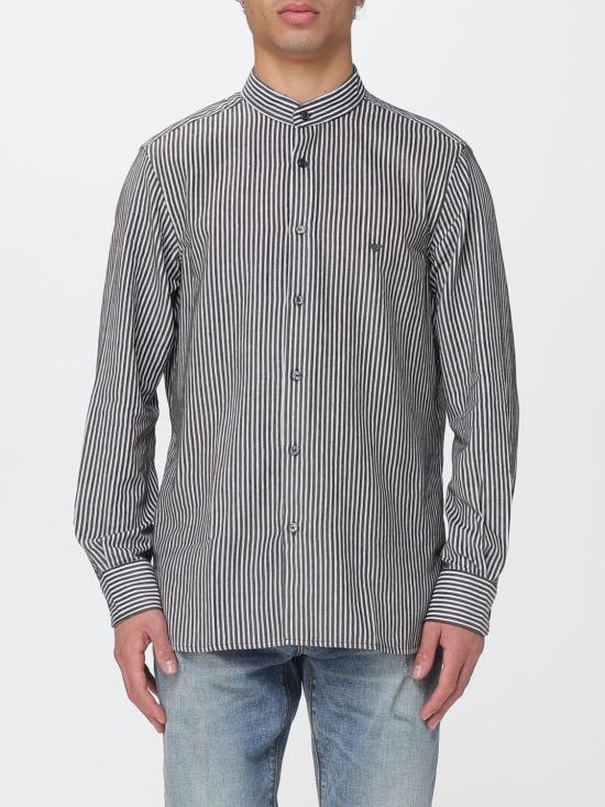 25FW 엠포리오 아르마니 긴팔 셔츠 EM003810AF19840 MC358 Ink