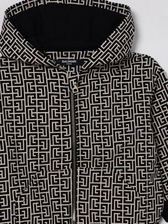 25FW [키즈] 발망 풀오버 BX4520Z2411 106NE Cream - BALMAIN