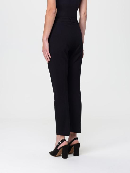 25FW 리우조 스트레이트 팬츠 MF5521J9189 22222 Black - LIU JO