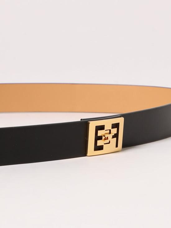 25FW 엘리자베타프랜치 레귤러 벨트 CT82S 110 Black - ELISABETTA FRANCHI