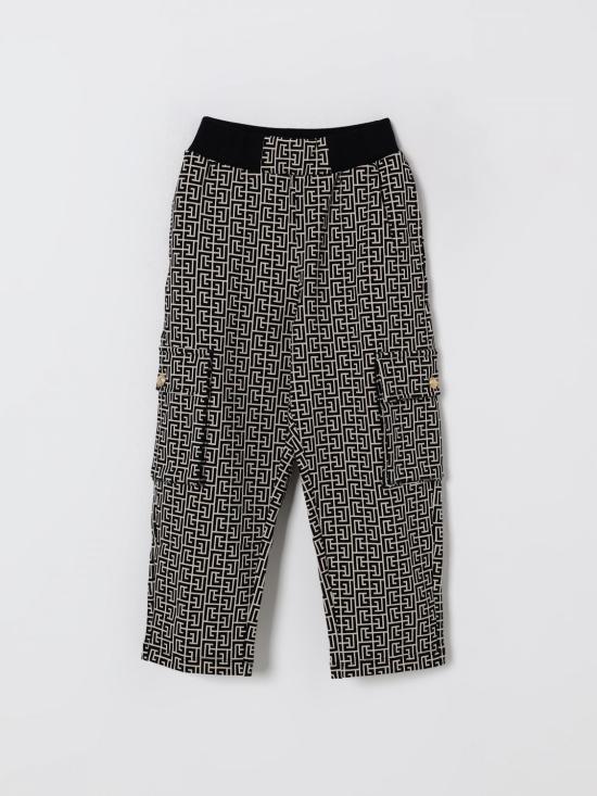 25FW [키즈] 발망 트레이닝/조거 팬츠 BX6Q50Z2411 106NE Cream