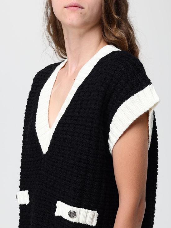 25FW 리우조 베스트 MF5294MA97P 01319 Black - LIU JO