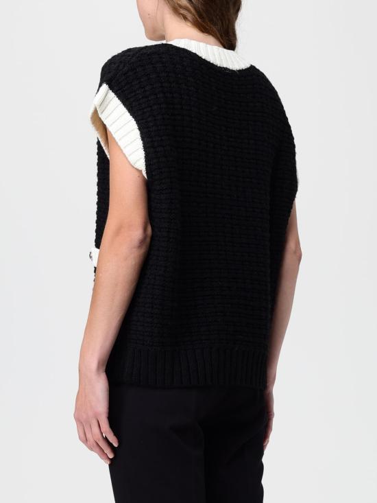 25FW 리우조 베스트 MF5294MA97P 01319 Black - LIU JO