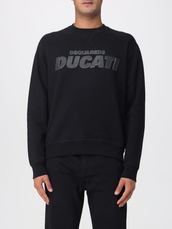 25FW 디스퀘어드2 긴팔 티셔츠 S71GU0751S25516 900 Black