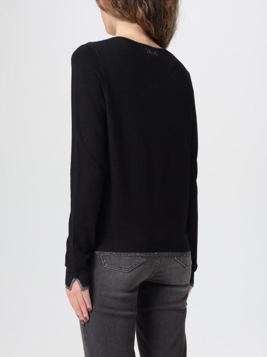 25FW 리우조 스웨터 MF5225MS49I 22222 Black - LIU JO